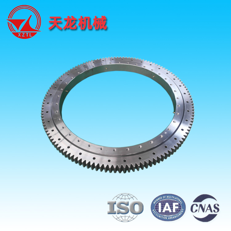 (01 series) Single row four point contact ball type - toothless type -011.40.1120