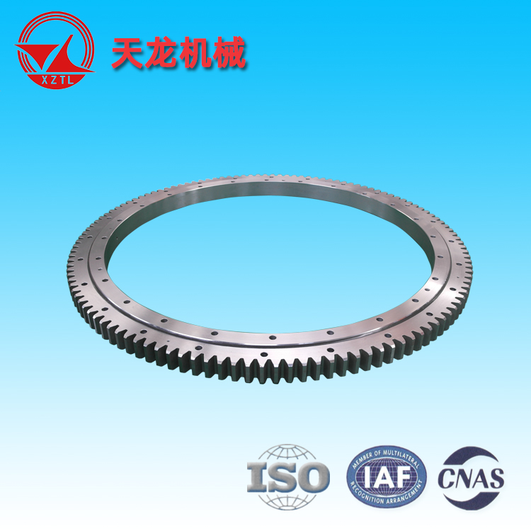 (01 series) Single row four point contact ball type - toothless type -011.45.1800
