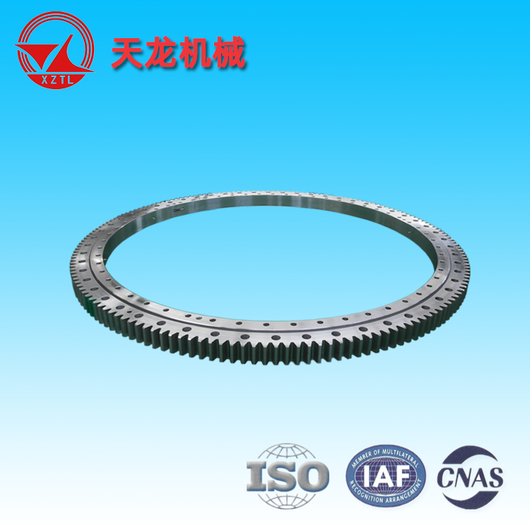 (01 series) Single row four point contact ball type - toothless type -011.60.2800